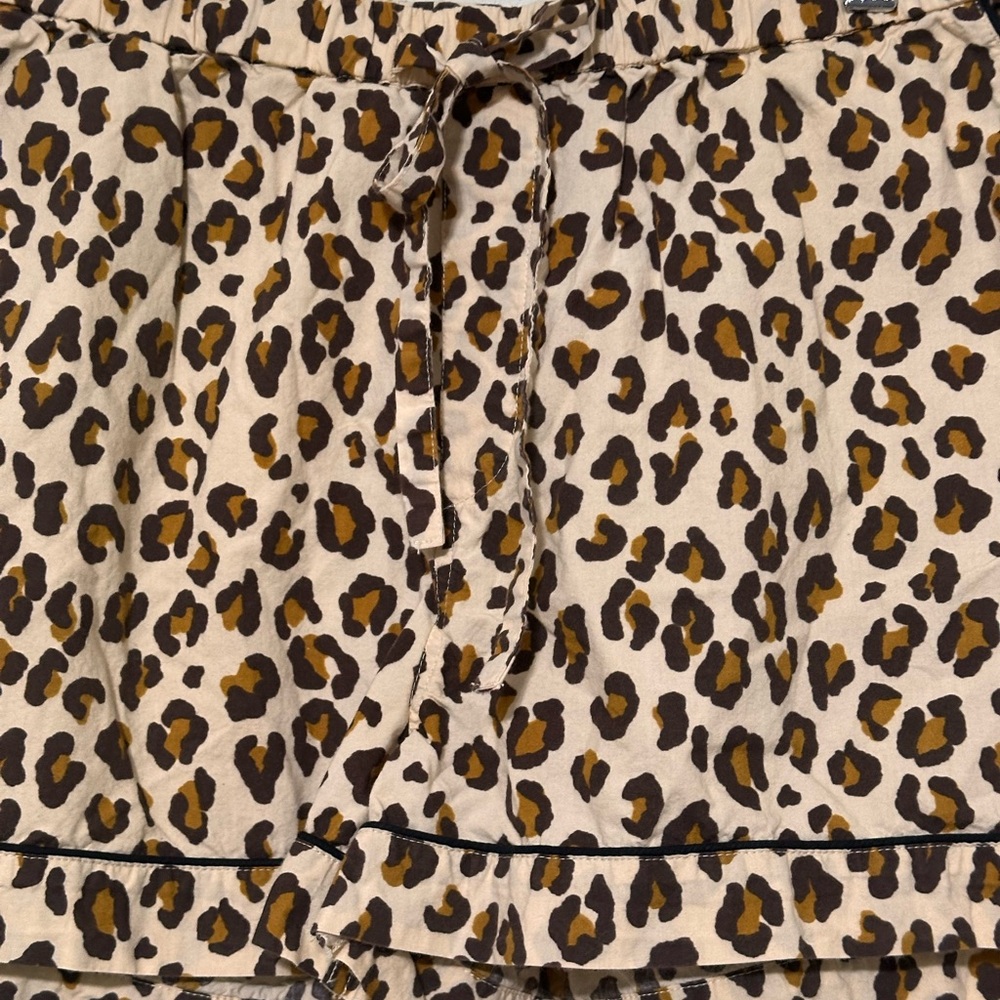 Printfresh Leopard Print Short Sleeve 2pc Pajama … - image 6